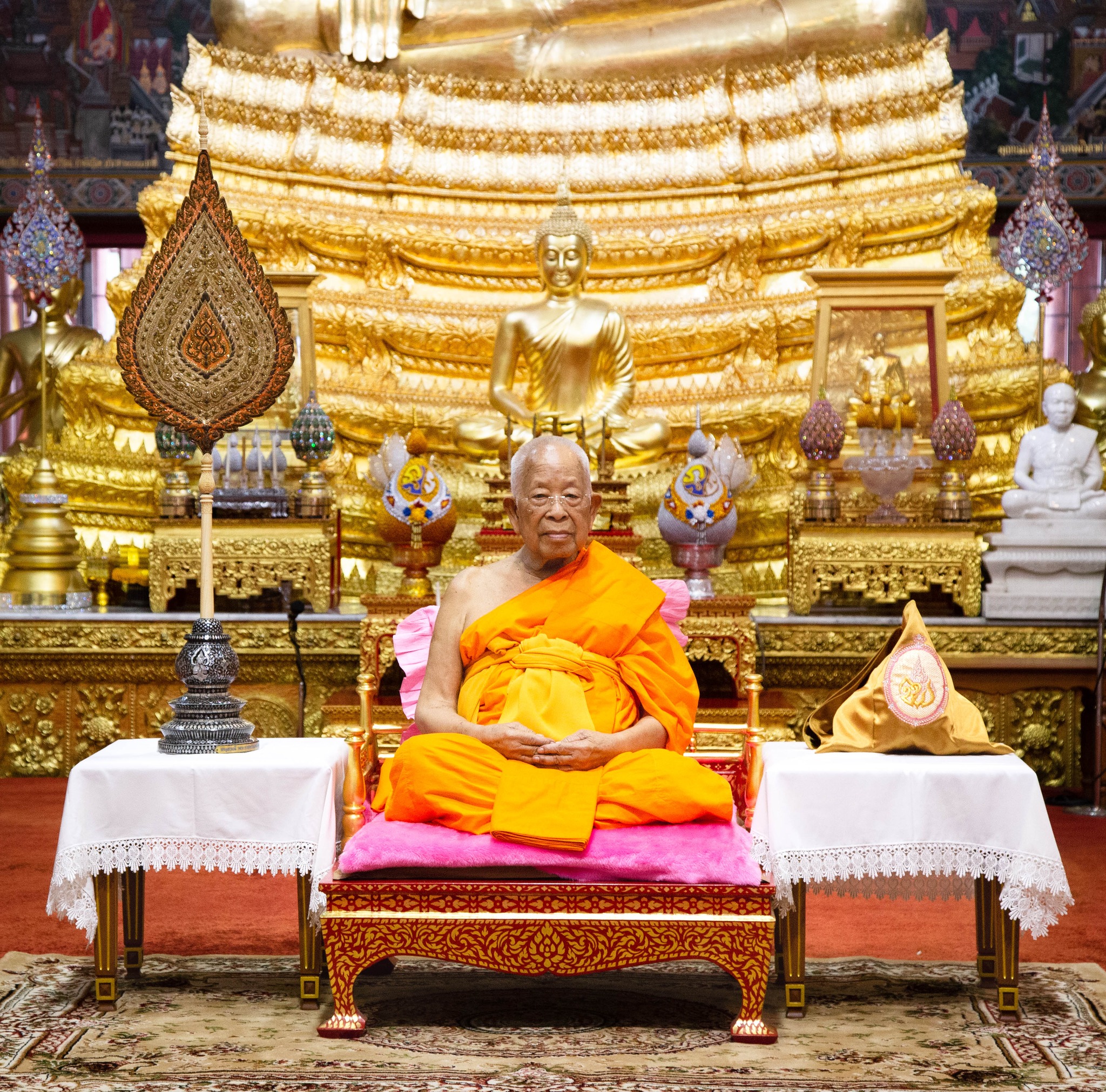 พิธีบำเพ็ญกุศลสวดพระอภิธรรม ครบ ๓ ปี ๗ เดือน วันมรณภาพ